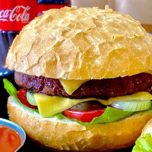 ساندویچ برگر شرکتی 90%